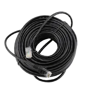 Tinosec network cctv extention cable camera cctv cable 20m used for ip poe camera