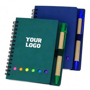 Promotion Custom Logo Business Gifts Notebook Blank Notebook School With Lines Promotional Business Gifts Sets Notebook Pen - Product Image 1