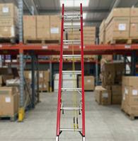 Échelle extensible robuste 7m, échelle pliable en aluminium pour applications extérieures