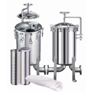 [TS Filter/Kosma] Boîtier de <span class=keywords><strong>filtre</strong></span> <span class=keywords><strong>à</strong></span> sac en acier inoxydable SUS316L 304 pour la filtration des liquides <span class=keywords><strong>à</strong></span> haut débit dans le traitement de l'eau - Product Image 6