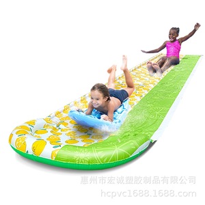 Tobogán Acuático Inflable de 1.4x4.8m de PVC, Juguete Acuático para Niños, Diversión con Agua - Product Image 5