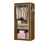 Armoire de rangement simple pour la maison, armoire anti-poussière pour étudiants en dortoir, armoire à chaussures, rangement pour vêtements, casier de rangement en gros