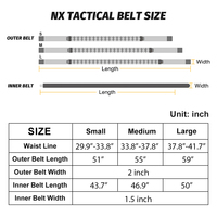 IDOGEAR 2 "BS Style Camo Noir Boucle En Métal À Dégagement Rapide Chasse Nylon Duty Ceinture Tactique Ceinture Molle Ceinture De Combat