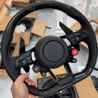 Volant en fibre de carbone noir en gros pour Audi Rs Rs3 Rs4 Rs5 Rs6 Rs7 A3 R8 A4 A5 A6 A7 A8 B9 A5 S3 S4 S5 S6 S7