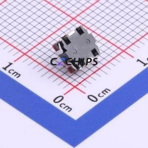SKSUBBE010 Tactile Switch SMD Switch Single Pole Single Throw Round Button 5N Vertical Mount - Product Image 2