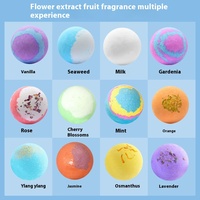 Vente en gros transfrontalière avec poupée cachée et boîte boule de parfum Ensemble de bain parfumé à la lavande bio