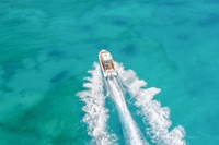Nouveau Modèle Bateau de Pêche Professionnel Sportif Rapide à Console Centrale de 32 Pieds en Fibre de Verre
