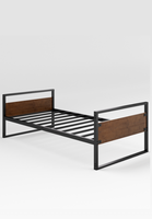 Fabrik großhandel wohnzimmermöbel multifunktionales sofa bett metallrahmen einzelfam bett mit schleppvlies