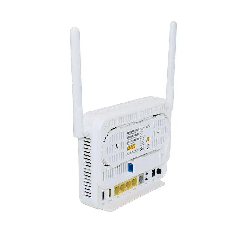 Réseau Ftth de routeur Wifi avec l'unité de réseau optique de terminal d'Onu Gpon d'isolateur de fibre optique