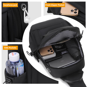Supplier Manufacturer <b>Man</b> Shoulder Chest <b>Bag</b> Business Waist Pack Outdoor Chest <b>Sling</b> <b>Bag</b> Casual Crossbody <b>Bags</b> for Daily Use - Product Image 3