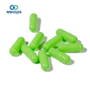 Wecaps Capsules vertes vides Capsules de gélatine Capsules vides Gels Taille <span class=keywords><strong>00</strong></span> - Product Image 5