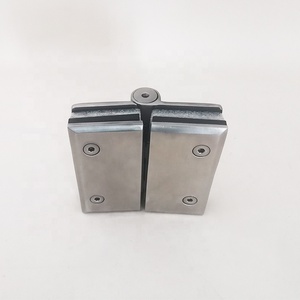 Charnière à fermeture automatique verre à verre Clôture de <span class=keywords><strong>piscine</strong></span> à 180 degrés en acier inoxydable - Product Image 3