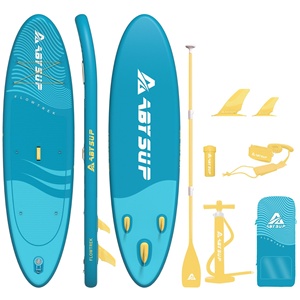 Planche à pagaie gonflable tout-terrain ABYSUP - Capacité de charge de 200 kg, matériau PVC, sports nautiques - Product Image 5