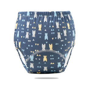 Pantalon d'entraînement pour bébé Tissu en coton 6 couches couches en tissu pour bébé Respirant Réutilisable Lavable Sous-vêtements pour enfants Couches en tissu - Product Image 4