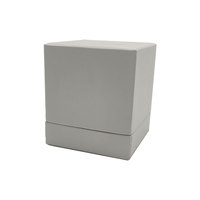 Boîte à bougies de luxe en carton rigide blanc, emballage artisanal rectangulaire unique personnalisé par le fabricant, pour cadeau