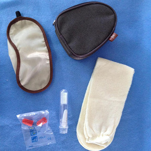 PROMOZIONALI personalizzati SERVIZI calzini sacchetto di eyemask kit <span class=keywords><strong>da</strong></span> <span class=keywords><strong>viaggio</strong></span> per le donne degli uomini di lusso - Product Image 1