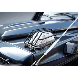 Rete di Protezione per Fari in Acciaio Inox per <span class=keywords><strong>Mercedes</strong></span> <span class=keywords><strong>Classe</strong></span> G W463/W463A, Copertura per Luci LED - Product Image 5