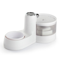 Distributeur d'eau intelligent pour chien avec gamelle pour chats et chiens, fontaine à boire automatique