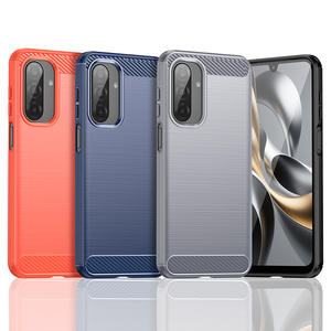 Fundas de teléfono móvil de TPU suave para Samsung Galaxy A17 A07 A14 A13 A16 A06 A26 A36 A56 fundas de carbono con sensación de piel delgada - Product Image 2