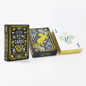 <span class=keywords><strong>Jeu</strong></span> de cartes à jouer de luxe personnalisé <span class=keywords><strong>en</strong></span> édition limitée, bord doré, finition dorée, matériau <span class=keywords><strong>en</strong></span> papier, pour les jeux de poker <span class=keywords><strong>en</strong></span> <span class=keywords><strong>famille</strong></span> - Product Image 3