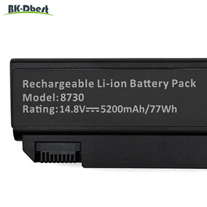 BK-Dbest 14.8V 77WH 8730 AV08 Pour HP EliteBook 8530w 8730w <span class=keywords><strong>8530P</strong></span> 8740w 8730p 8540w 8540p AV08 HSTNN-I43C LB6 Batterie D'ordinateur Portable - Product Image 2