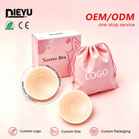 Couvre-mamelons en silicone de qualité médicale, personnalisables OEM/ODM avec logo, imperméables, résistants à la transpiration, longue durée, invisibles et réutilisables