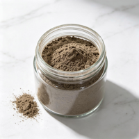 Poudre de champignons noirs déshydratés naturels, poudre de champignons comestibles, grand stock