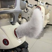Télécommande vocale à velcro, queue électrique en peluche détachable, décoration arrière de voiture, design animal d'anime japonais