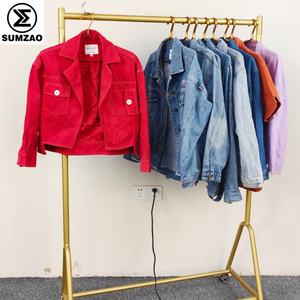 Ropa Usada Coreana de Grado A, Lotes de Ropa de Segunda Mano, Fardos de <span class=keywords><strong>Jeans</strong></span> y Chaquetas - Product Image 4