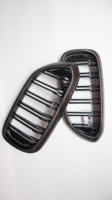 Calandre avant en fibre de carbone sèche pour BMW G30 Série 5 F90 M5 2017-2023, pièces de tuning extérieur automobile