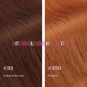 Extensiones de Cabello Remy de Calidad Profesional, 7 Piezas, Lisas, con Cutícula Intacta, Extensiones de Cabello Natural con Clip - Product Image 5