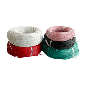 <span class=keywords><strong>ลวด</strong></span>ยางที่มีความยืดหยุ่น14AWG 400เส้นทองแดงดีบุกซิลิโคนอ่อนฉนวนเชื่อมต่อสายไฟสี<span class=keywords><strong>ดำ</strong></span>สีแดงฯลฯโรล300V ROHS - Product Image 6