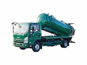 Isuzu Npr Kv600 4X2 Small 5000L <b>Vacuum</b> Sewage Truck Septic Tank Pumper Truck with Powerful <b>Vacuum</b> <b>Pump</b> - Product Image 1