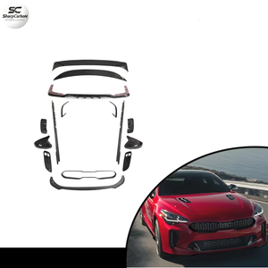 Kit de Carrocería de Fibra de Carbono Real Personalizado de Fábrica para <span class=keywords><strong>KIA</strong></span> <span class=keywords><strong>Stinger</strong></span> 2018-2022 - Product Image 1