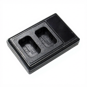 เครื่องชาร์จแบตเตอรี่แบบเร็ว OEM/RingTeam NP-FW50 LCD ช่องคู่ สำหรับกล้อง <span class=keywords><strong>Sony</strong></span> <span class=keywords><strong>Alpha</strong></span> A6000 A6300 <span class=keywords><strong>A6500</strong></span> A7000 A7R A7M2 ช่องเสียบ Micro USB - Product Image 1