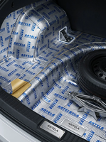 Tapis insonorisant Antela 3*500*800mm en caoutchouc butyle et feuille d'aluminium, feuille d'amortissement, isolation thermique 90mil, auto-adhésif pour voiture NVH