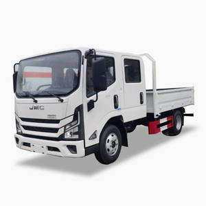 Nouveau camion benne léger JMC de 5 tonnes, simple ou double cabine, Euro 2 Diesel, conduite à gauche, boîte de vitesses FAST, pour le transport de marchandises - Product Image 2