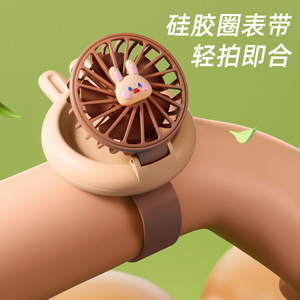 Ventilador de Mano USB Recargable, Mini Ventilador Portátil con Diseño de Mascota, para Niños, Estudiantes y Uso Personal - Product Image 2