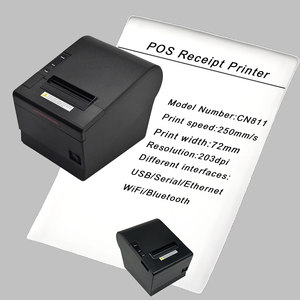 80 mét Máy in hóa đơn nhiệt với giao diện USB 2 inch giấy cuộn + baffle Vé máy in máy tính để bàn POS Máy in - Product Image 5