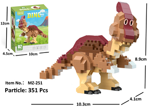 Nuevo <span class=keywords><strong>Juguete</strong></span> <span class=keywords><strong>de</strong></span> Bloques <span class=keywords><strong>de</strong></span> Construcción <span class=keywords><strong>de</strong></span> Dinosaurios 2026, Bloques Nano Micro <span class=keywords><strong>de</strong></span> Plástico ABS, Parque <span class=keywords><strong>de</strong></span> Dinosaurios, Juguetes Educativos para Niños - Product Image 5