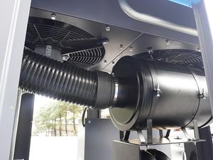 Compresor de Aire de Tornillo de Accionamiento Directo de Doble Etapa, 75KW 100HP, Imán Permanente, Velocidad Variable, 3Bar <span class=keywords><strong>43psi</strong></span> 24m3/min 840cfm 600V 60HZ - Product Image 4