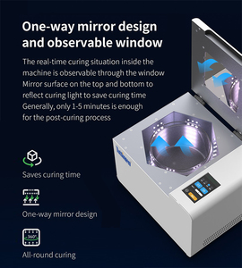 Máquina de curado <span class=keywords><strong>Tuttlingen</strong></span> UV02, equipo Dental, caja de curado UV para impresora 3D, joyería dental - Product Image 6