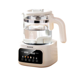 Bouilloire électrique entièrement en verre AUX 1,5 L pour la préparation de lait infantile, chauffage à température constante, usage domestique - Product Image 1