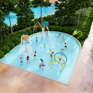 Équipement de parc aquatique Histar, jeux de pistolets à eau parent-enfant, kit de fontaines aquatiques personnalisées en acier inoxydable et fibre de verre - Product Image 4