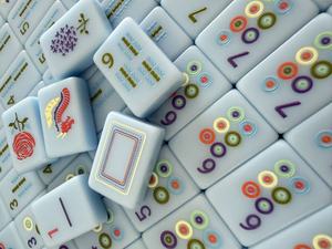 En stock – Jeu de Mahjong américain en acrylique monocouche, rose Quatre Saisons, personnalisé et créatif, 166 tuiles, standard NMJL, numéros anglais – - Product Image 2