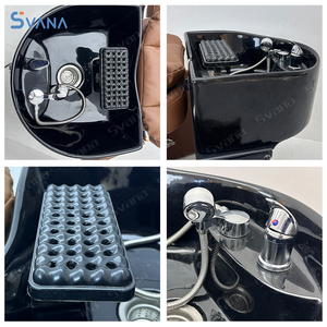 เก้าอี้แชมพูสำหรับร้านเสริมสวยพร้อมชามไฟฟ้า - Product Image 6