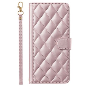 Usine Diamant Conception Fente Pour Carte Béquille Cas Sangle pour <span class=keywords><strong>Huawei</strong></span> <span class=keywords><strong>P30</strong></span> Lite En Cuir Portefeuille Flip Mobile Téléphone Sacs Cas - Product Image 5