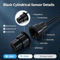 Sensor Proximitas NC/NO Saklar Reed Magnetik, Sensor Proximitas Berkabel dengan Saklar Proximitas Induktif Magnetik