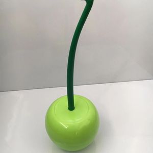 Ensemble de brosses WC créatives Cherry, tête remplaçable en plastique, outil de nettoyage de salle de bain - Product Image 4