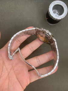 Reloj Patek Philippe Automático Mecánico con Cristal de Zafiro Luminoso, Correa de Cuero, Alta Calidad, Lujo, Negocios, Puntero Metálico - Product Image 3